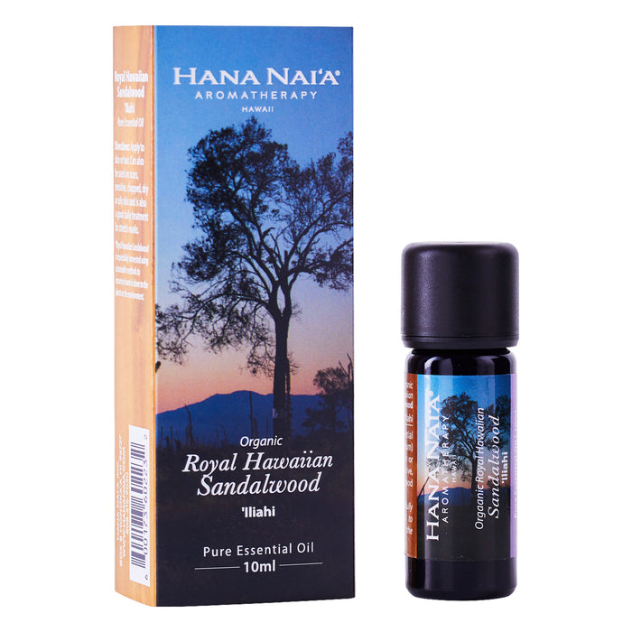 Organic Hawaiian Sandalwood ('iliahi) (Santalum paniculatum) Pure Essential Oil